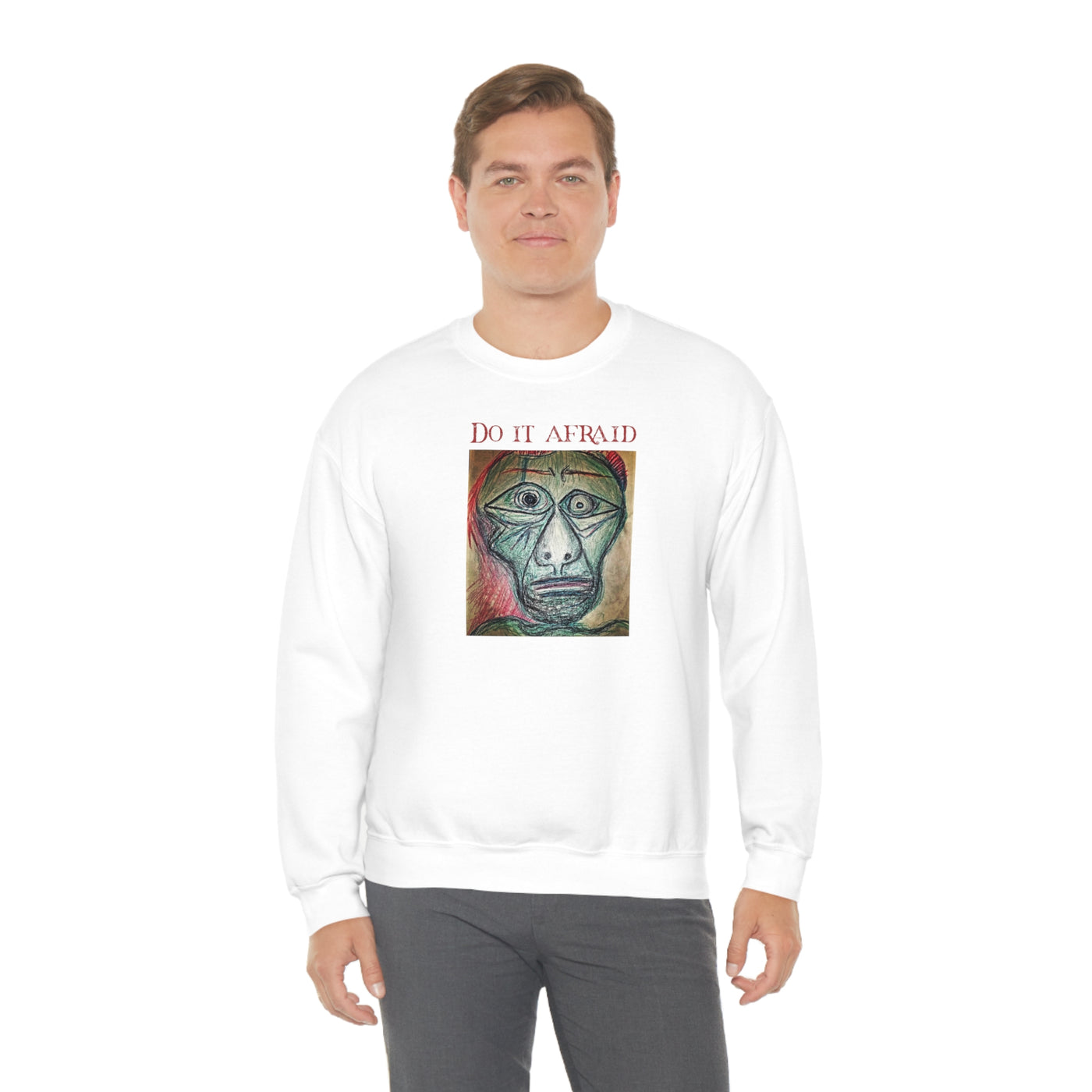 Do It Afraid Crewneck Sweatshirt