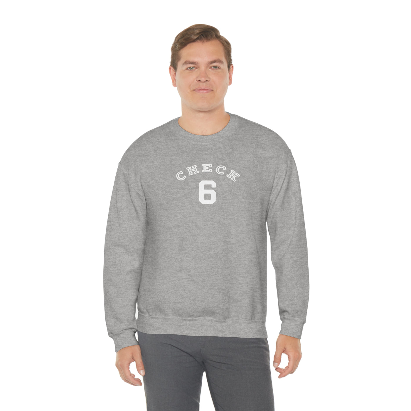 Check Your Six Crewneck Sweatshirt