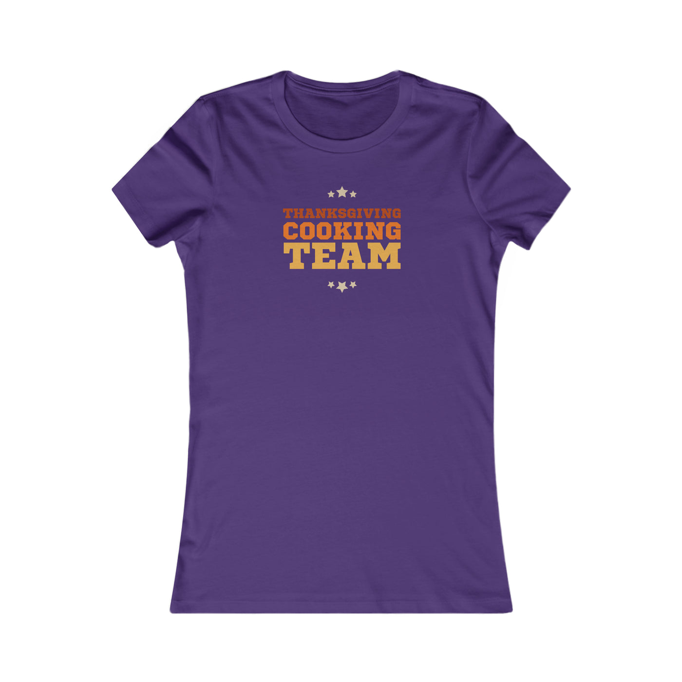 Thanksgiving Cooking Team Women's Favorite Tee