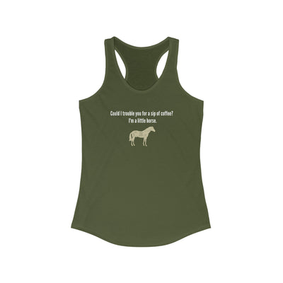 A Little Horse Women's Racerback Tank