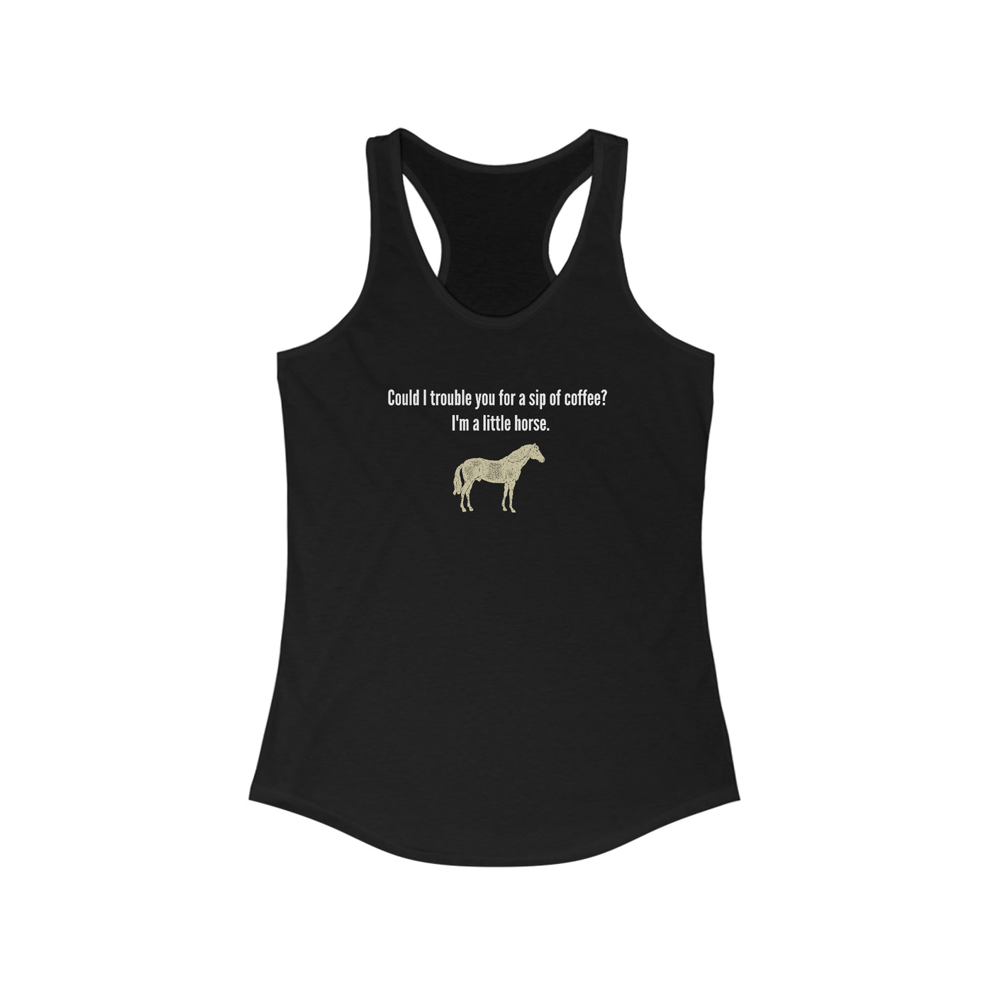 A Little Horse Women's Racerback Tank