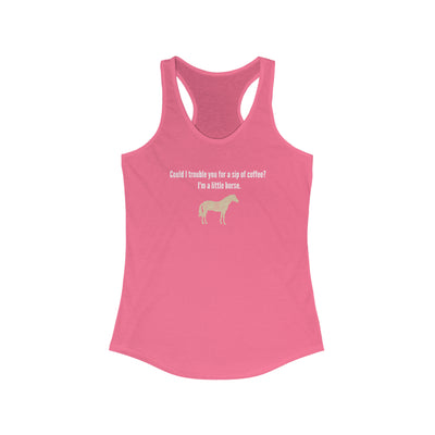 A Little Horse Women's Racerback Tank