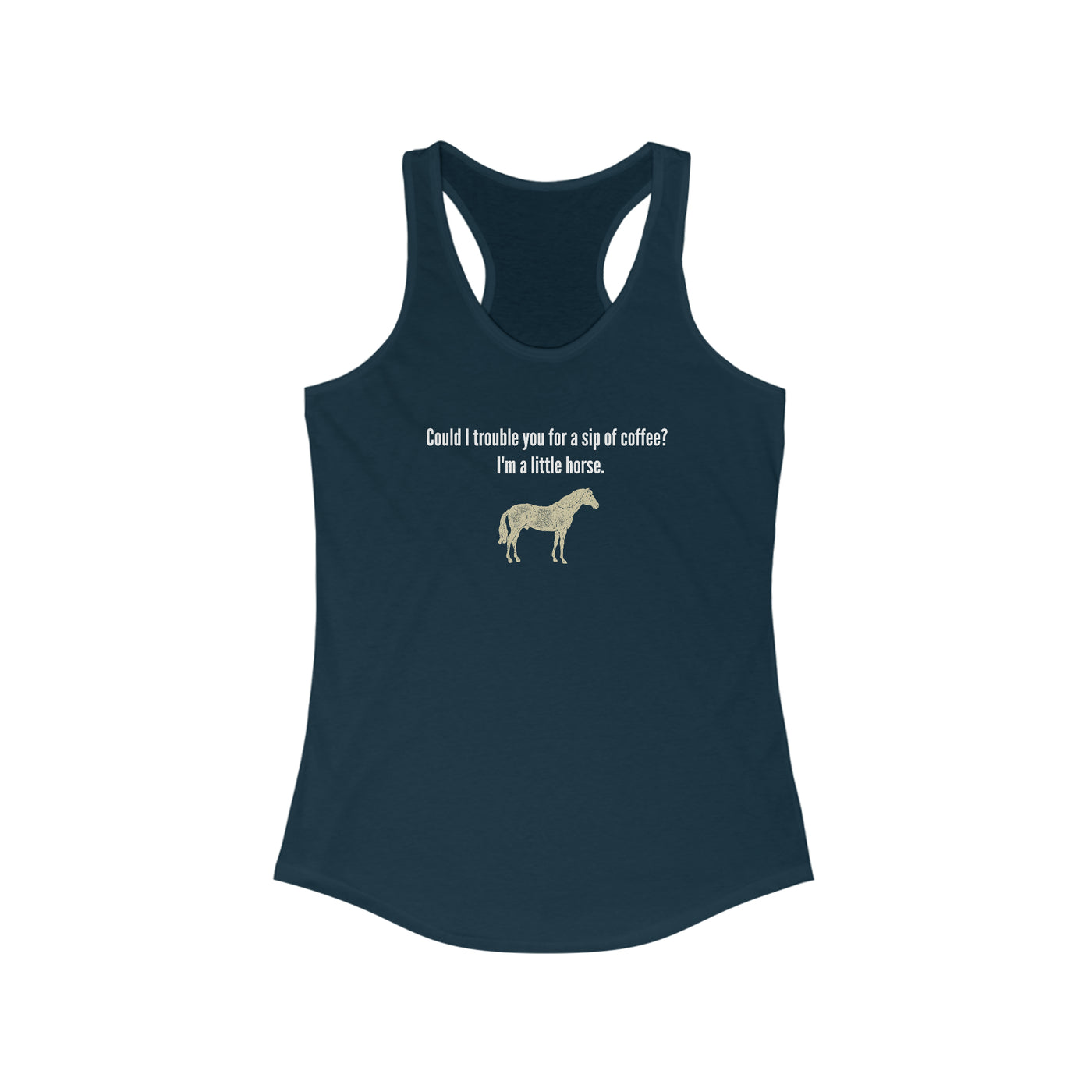 A Little Horse Women's Racerback Tank