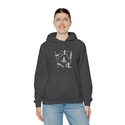 Skeleton Yoga Unisex Hoodie