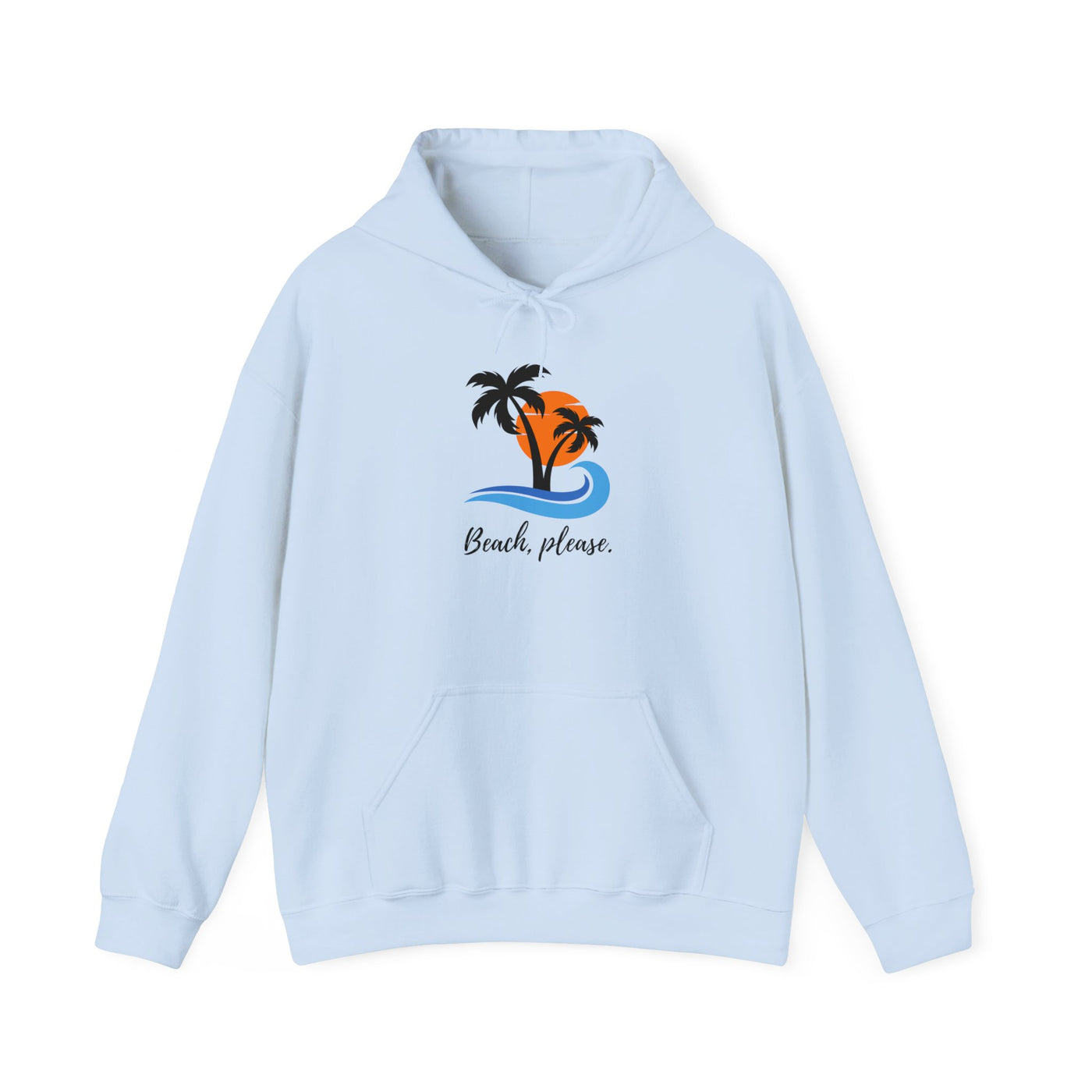 Beach, Please Unisex Hoodie