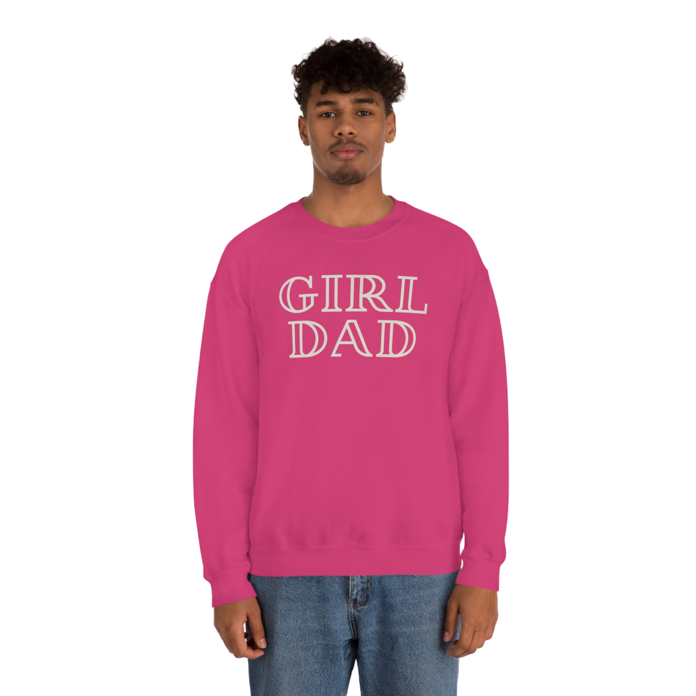 Girl Dad Crewneck Sweatshirt