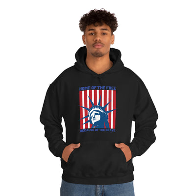 Home Of The Free Because Of The Brave Unisex Hoodie