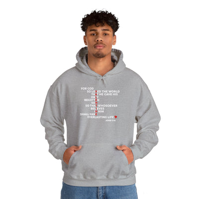 Copy of For God So Loved His Valentine Unisex Hoodie