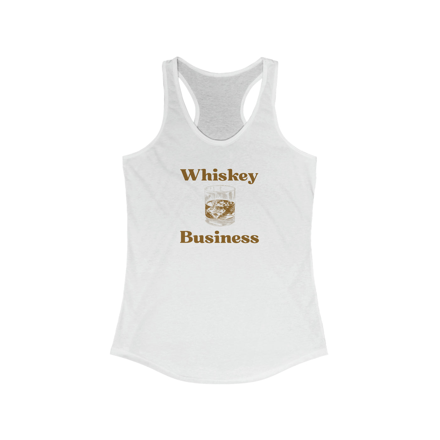 Whiskey Business Women's Racerback Tank