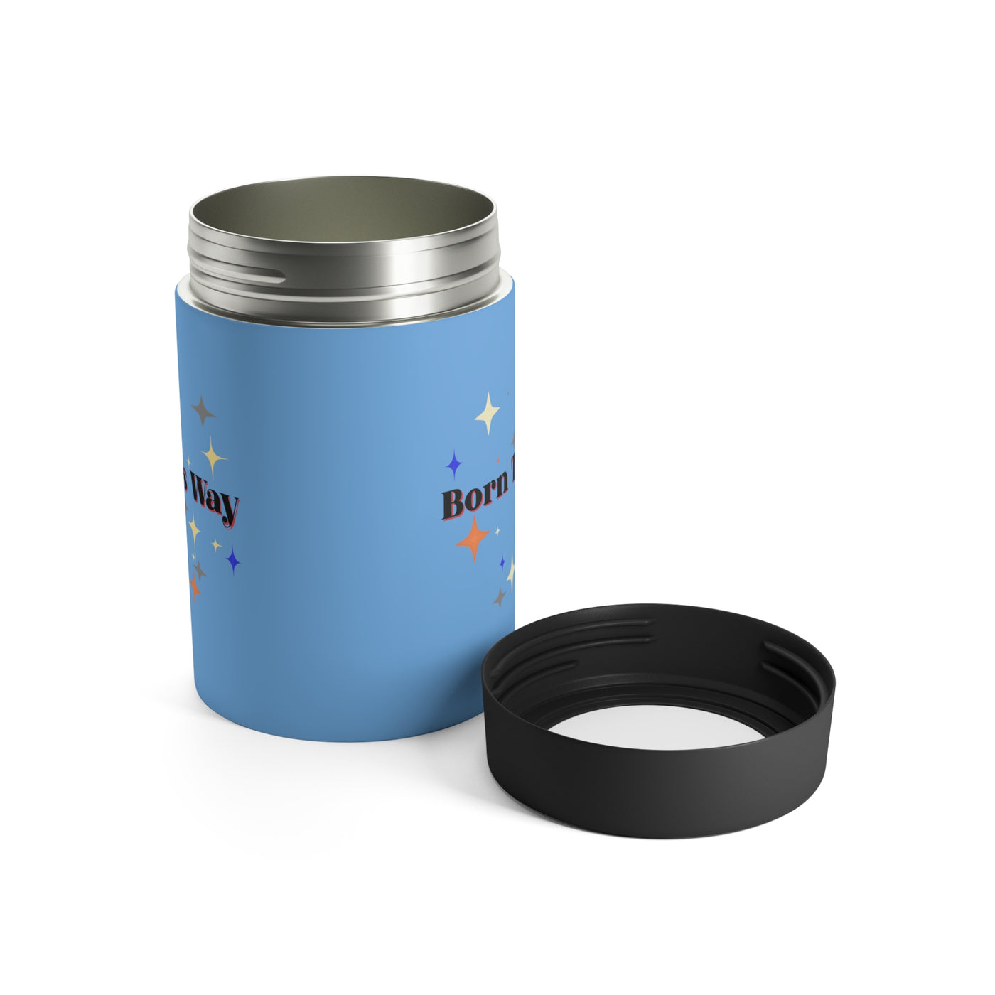 Born This Way Stainless Steel Can Holder