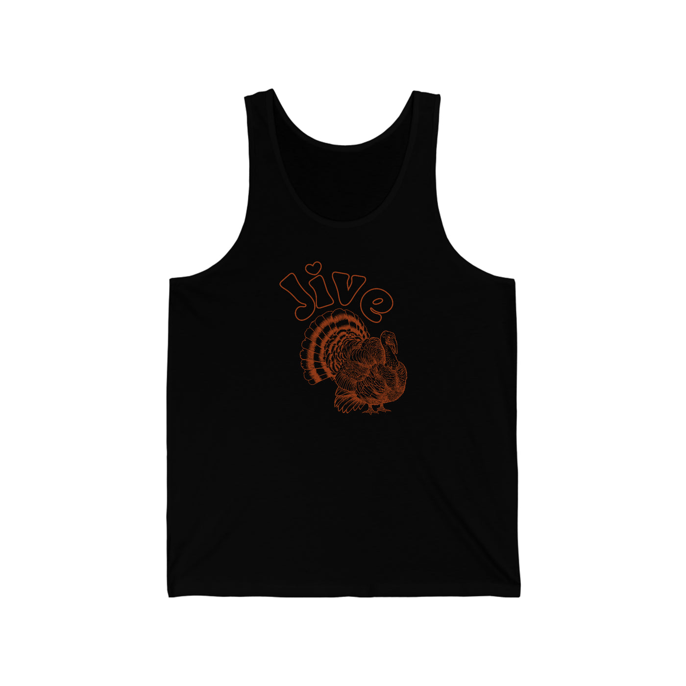 Jive Turkey Unisex Tank Top