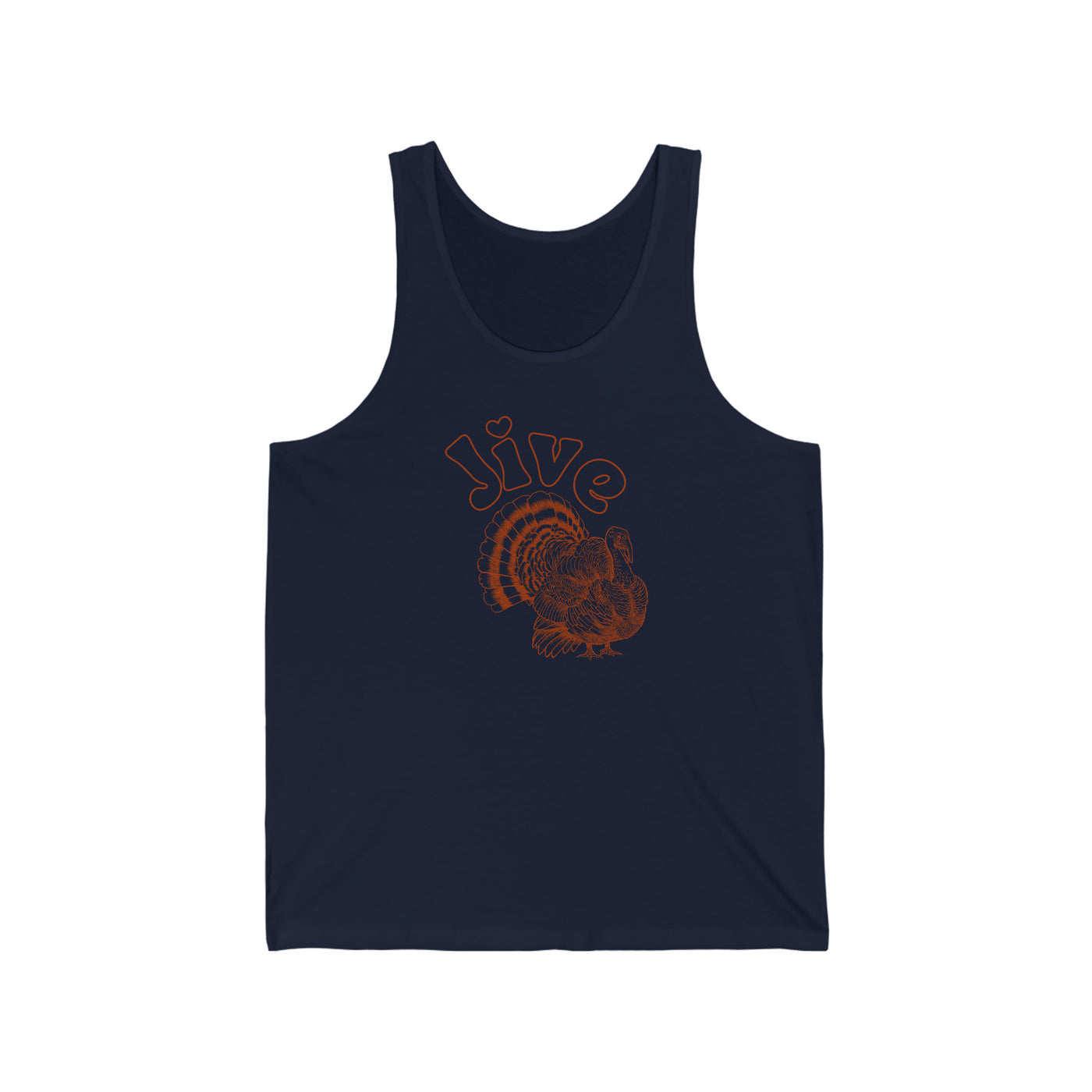 Jive Turkey Unisex Tank Top