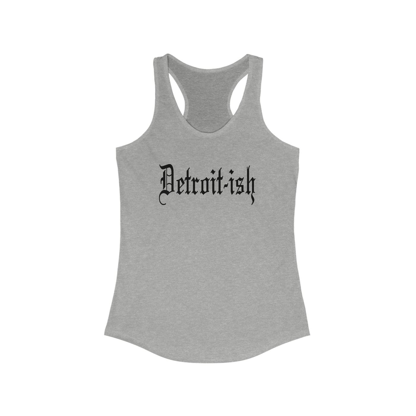 Detroit-ish Women's Racerback Tank