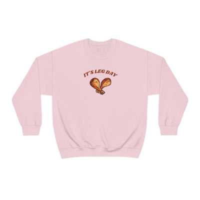 It's Leg Day Crewneck Sweatshirt