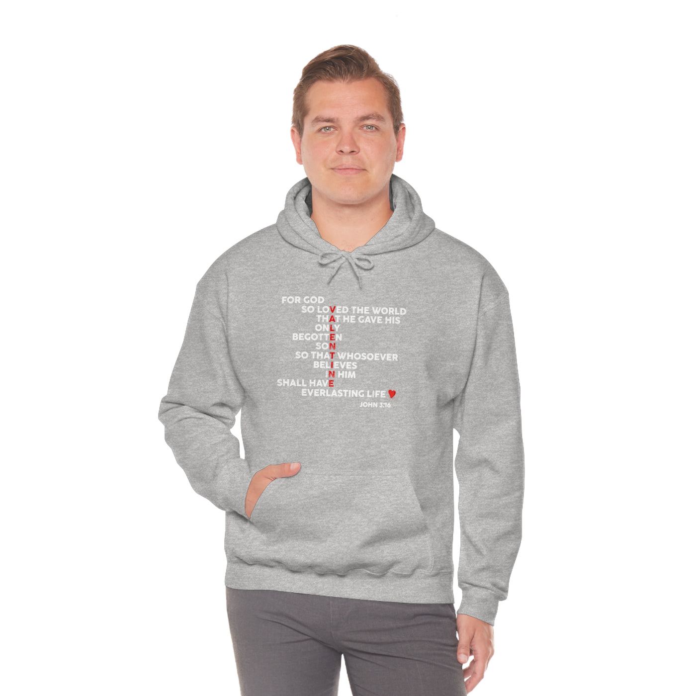 For God So Loved His Valentine Unisex Hoodie