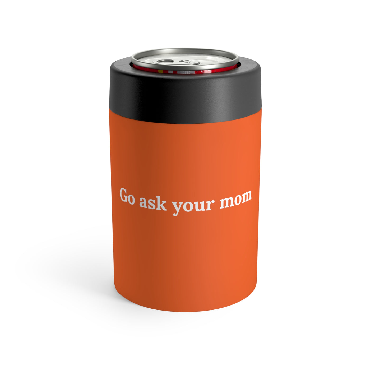 Go Ask Your Mom Stainless Steel Can Holder