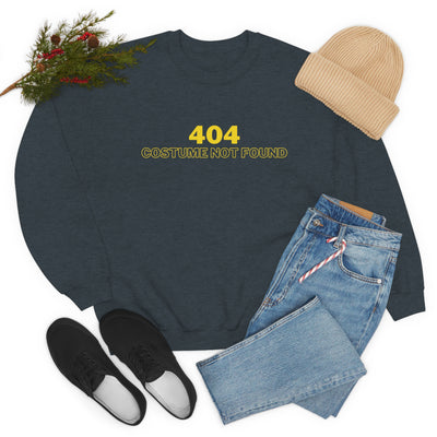 404 Costume Not Found Crewneck Sweatshirt