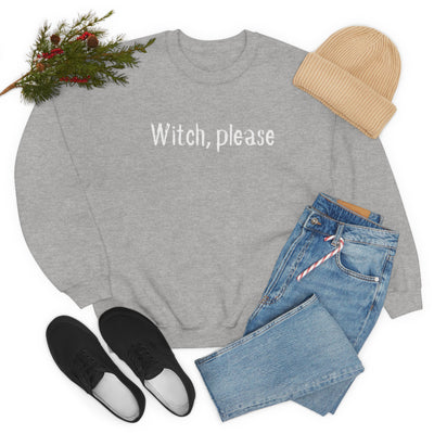 Witch, Please Crewneck Sweatshirt