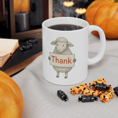 Thank Ewe 11oz Ceramic Mug