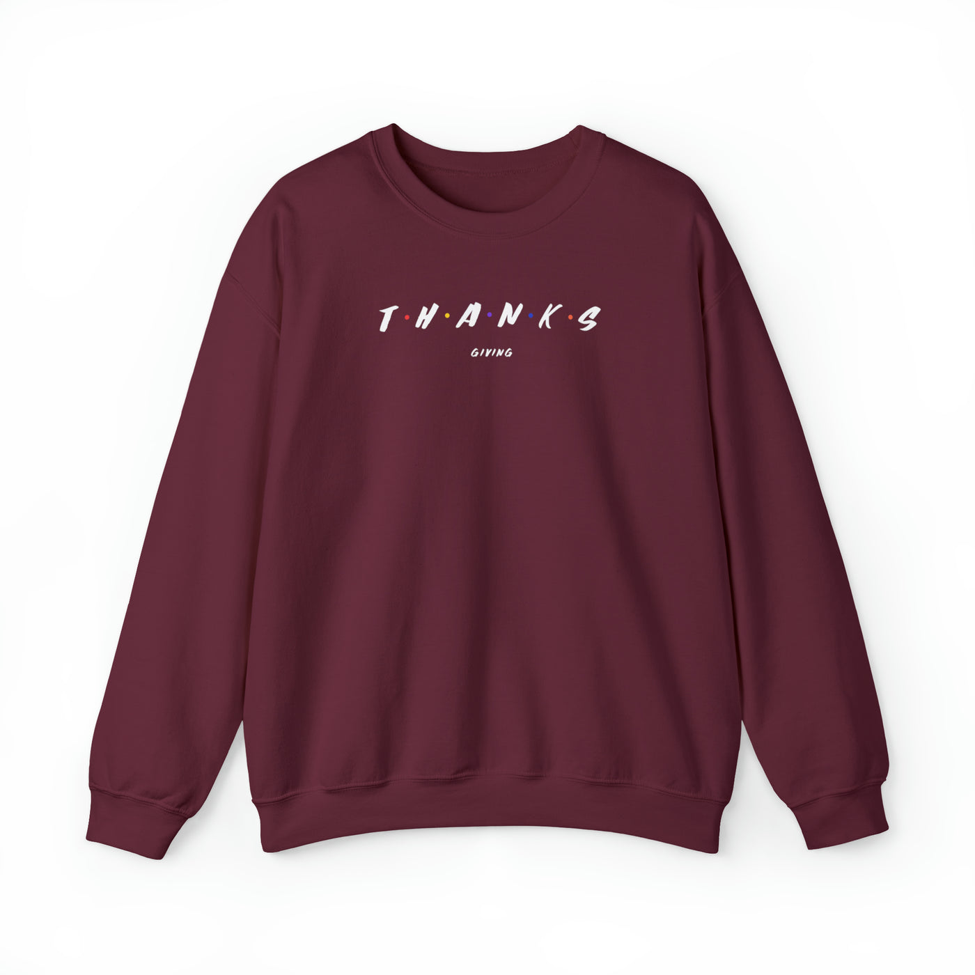 T•H•A•N•K•S Giving Crewneck Sweatshirt