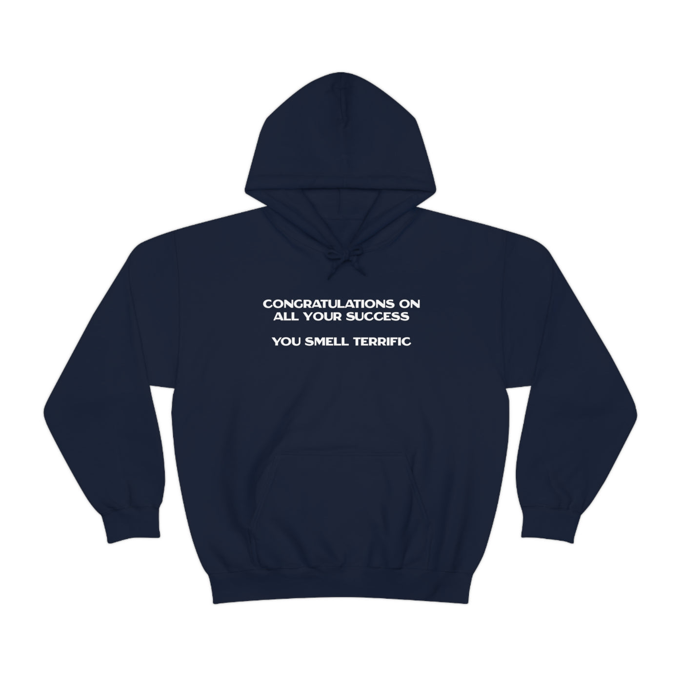 Congratulations On All Your Success You Smell Terrific Unisex Hoodie