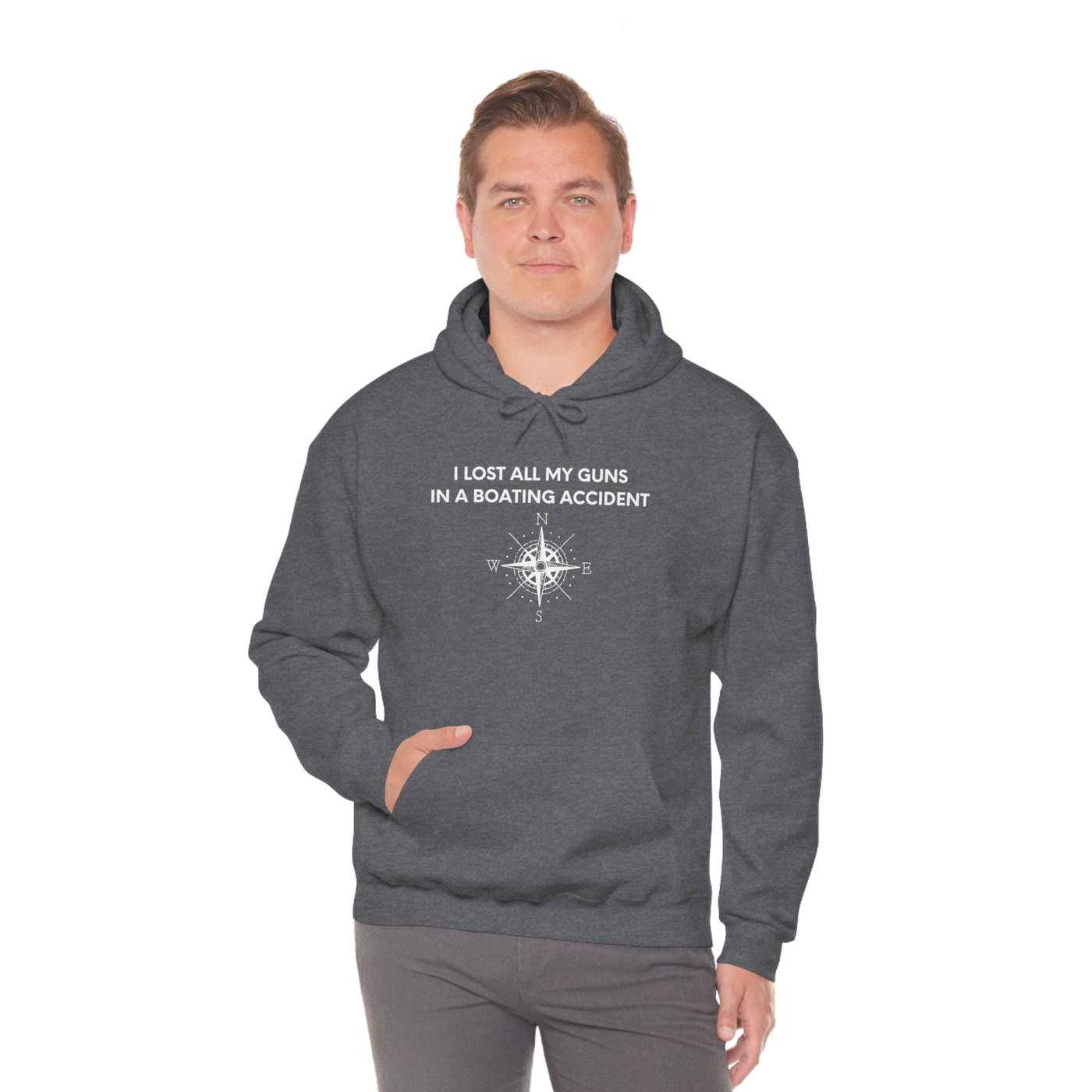 I Lost All My Guns In A Boating Accident Unisex Hoodie