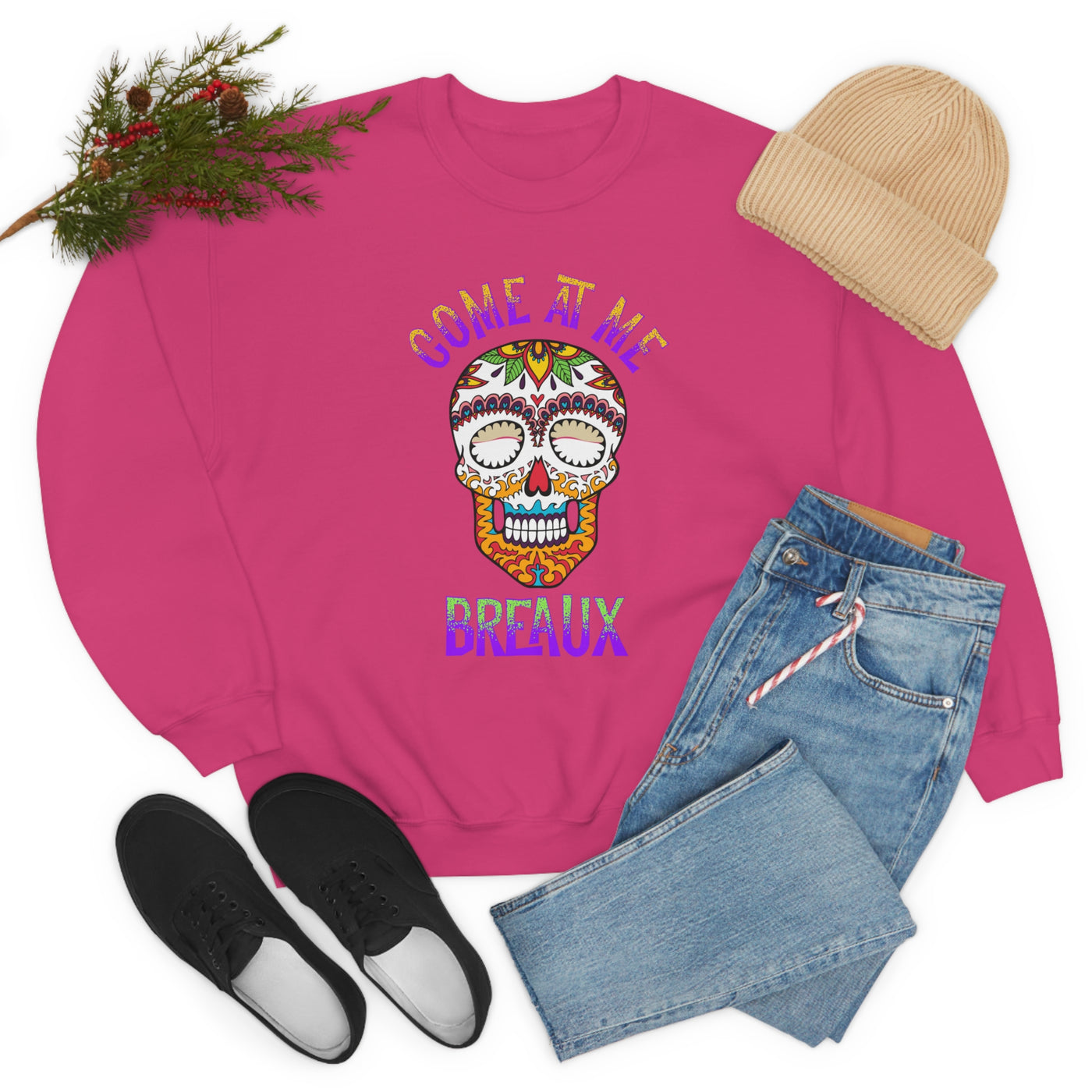 Come At Me Breaux Crewneck Sweatshirt