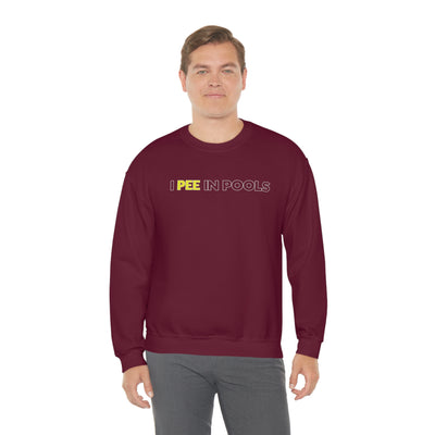 I Pee In Pools Crewneck Sweatshirt