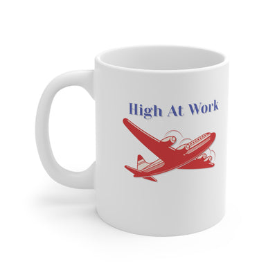 High At Work 11oz Ceramic Mug
