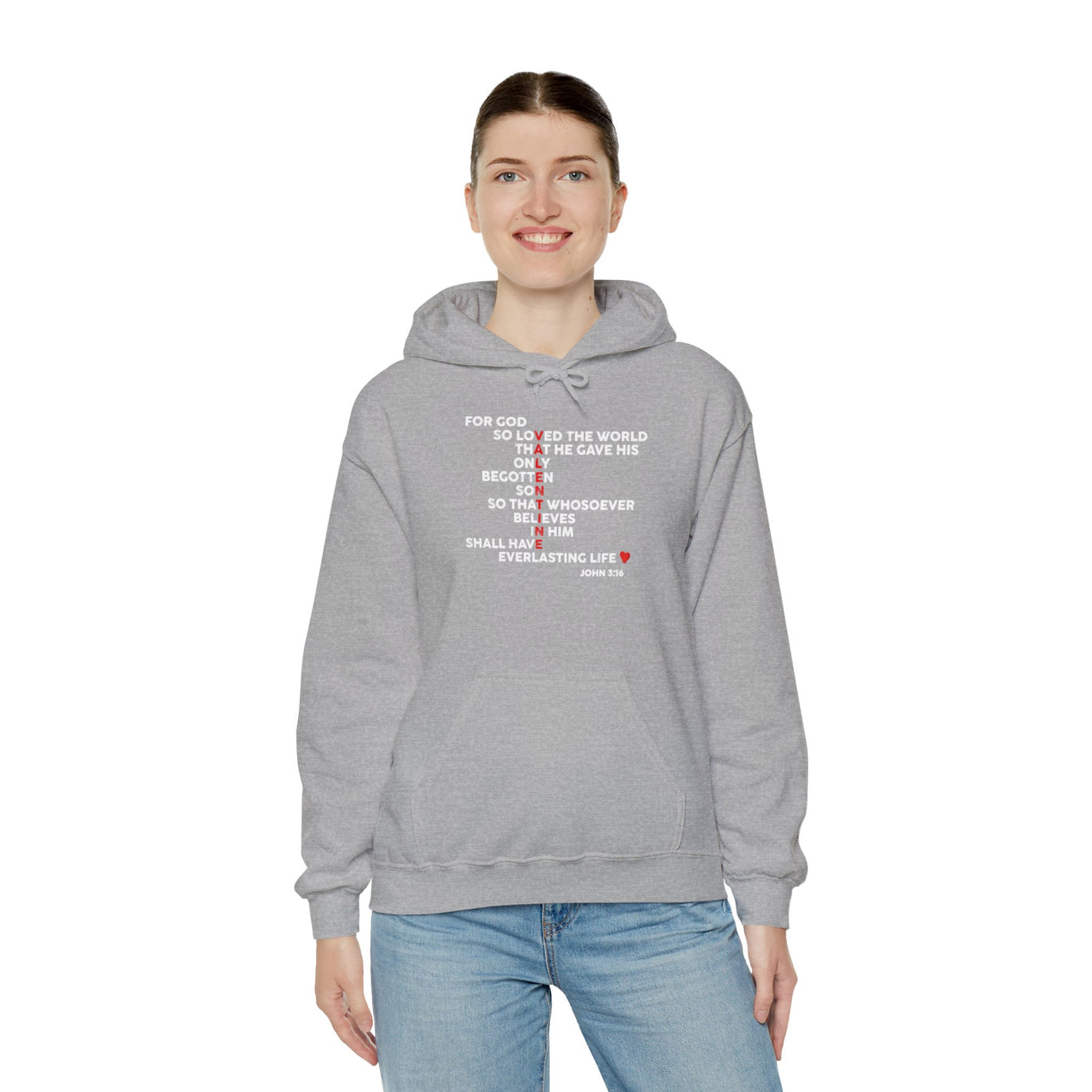 Copy of For God So Loved His Valentine Unisex Hoodie