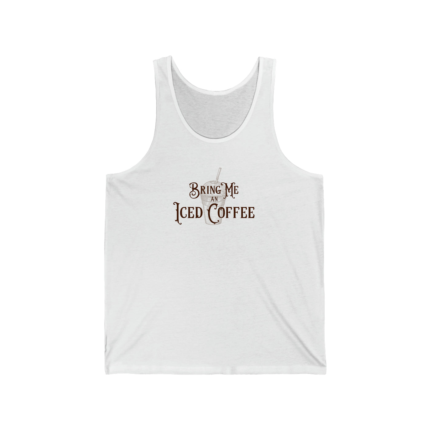 Bring Me An Iced Coffee Unisex Tank Top