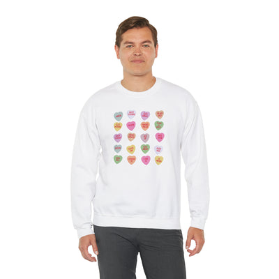 End-Of-Conversation Hearts Crewneck Sweatshirt