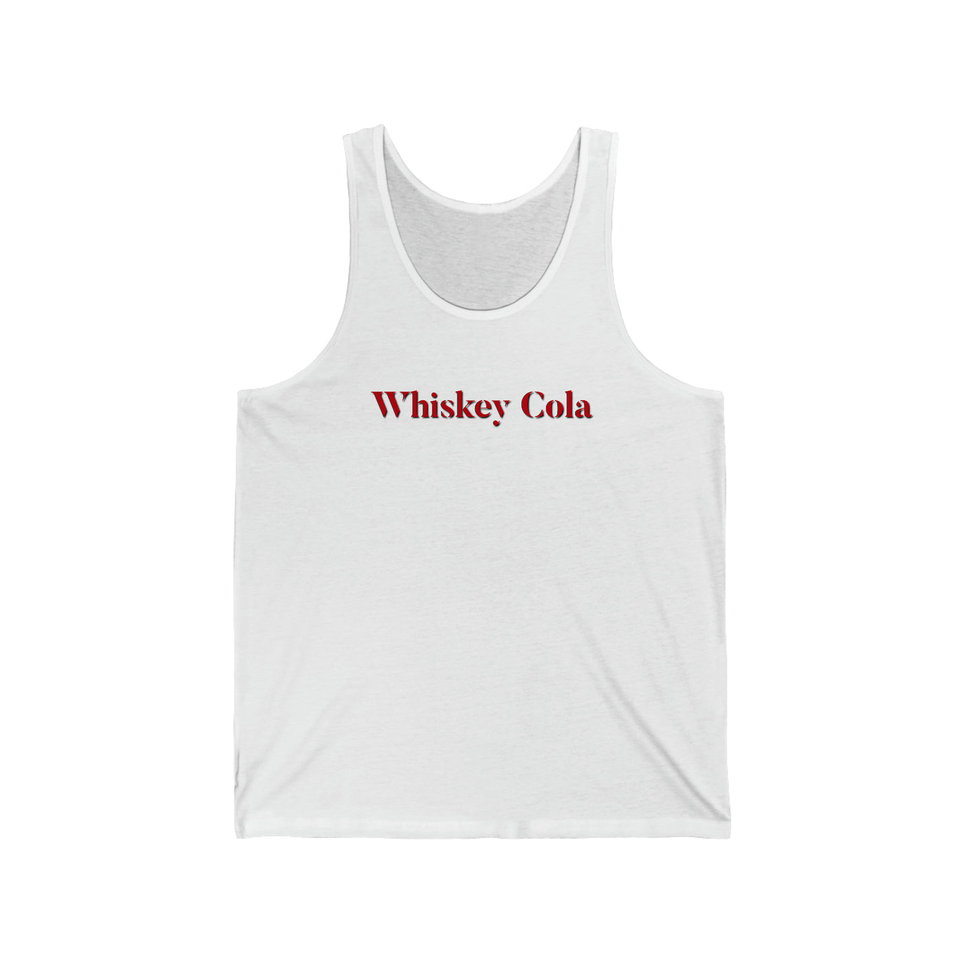 Whiskey Cola Unisex Tank Top