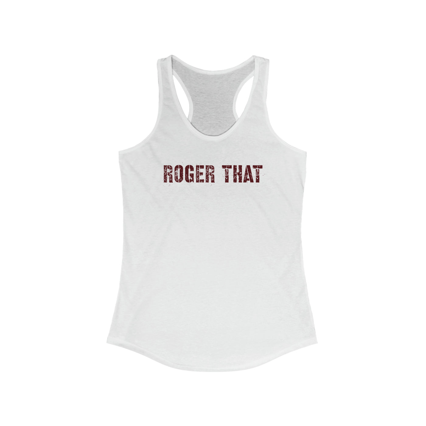 Roger That Women's Racerback Tank