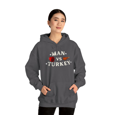 Man Vs Turkey Unisex Hoodie