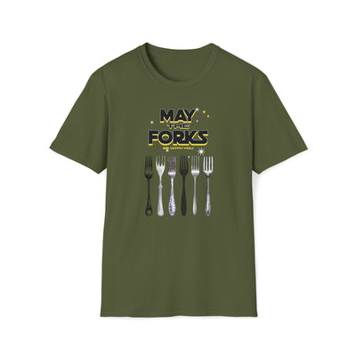 May The Forks Be With You Unisex T-Shirt