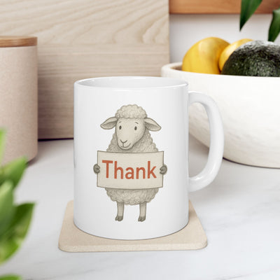 Thank Ewe 11oz Ceramic Mug