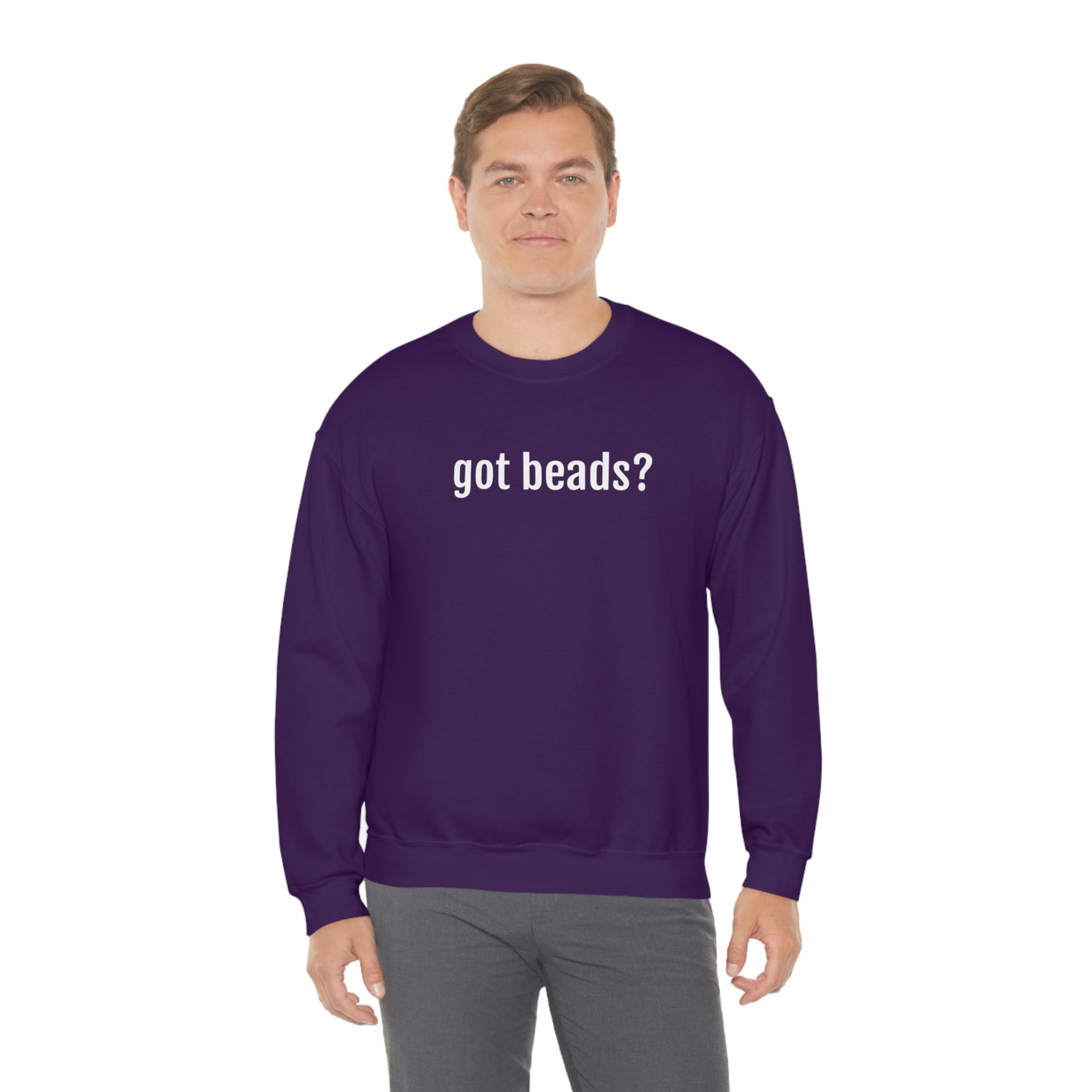 Got Beads? Crewneck Sweatshirt