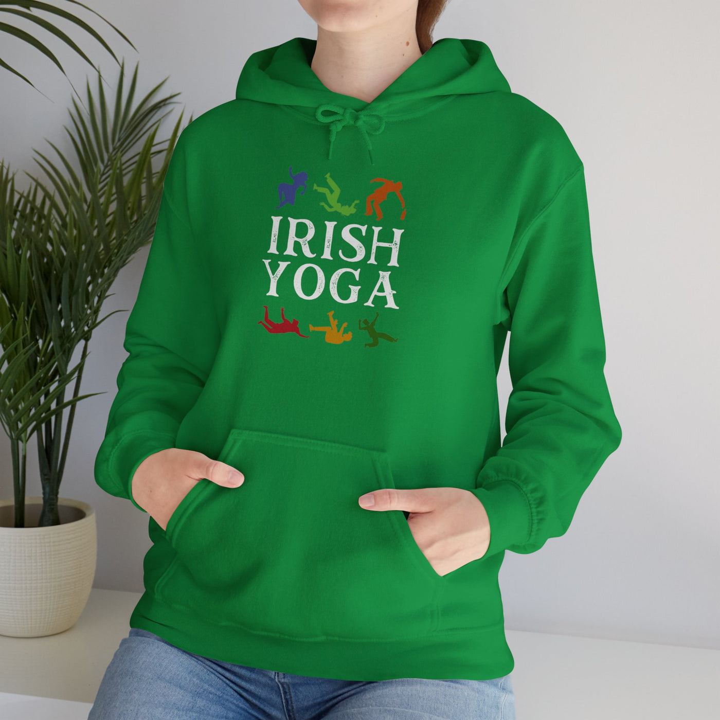 Irish Yoga Unisex Hoodie