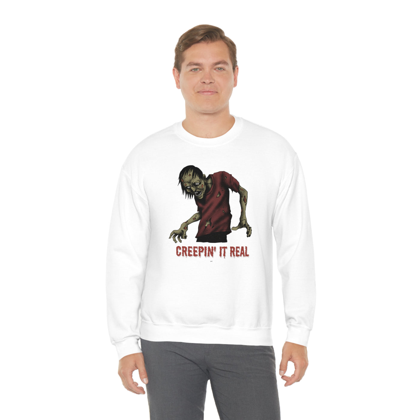 Creepin' It Real Crewneck Sweatshirt