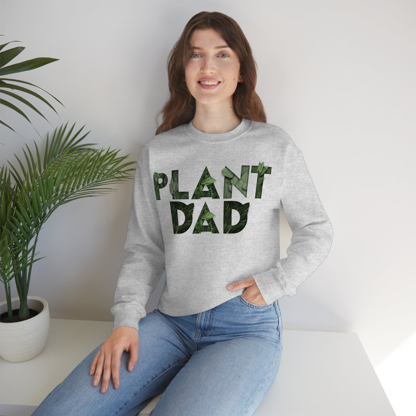 Plant Dad Crewneck Sweatshirt