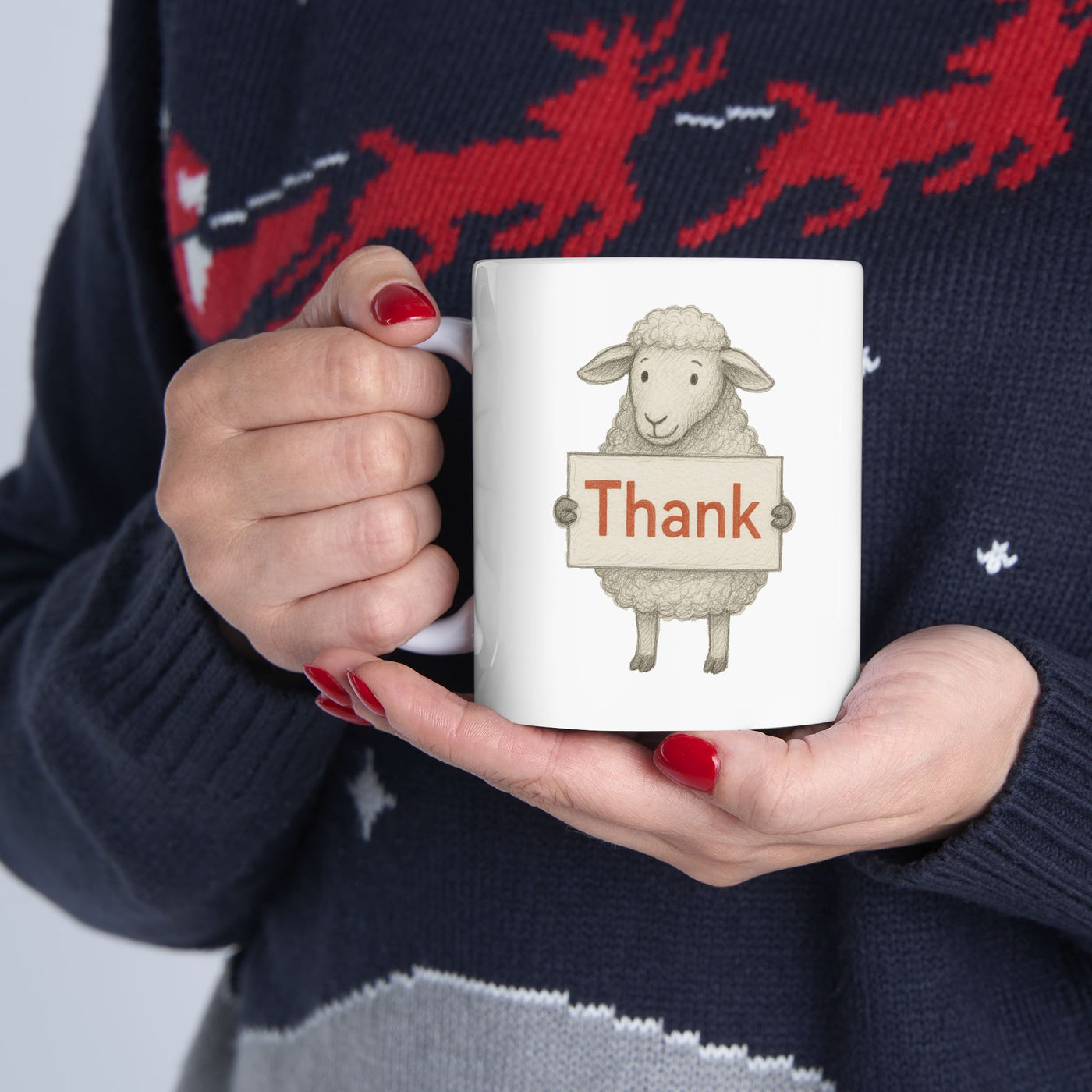 Thank Ewe 11oz Ceramic Mug