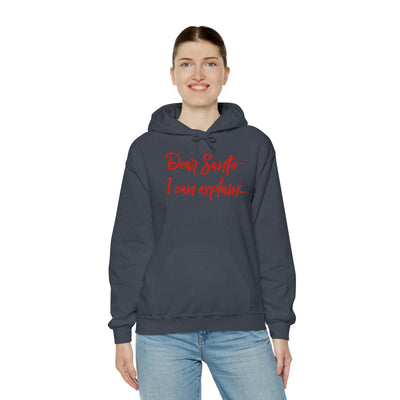 Dear Santa - I Can Explain Unisex Hoodie