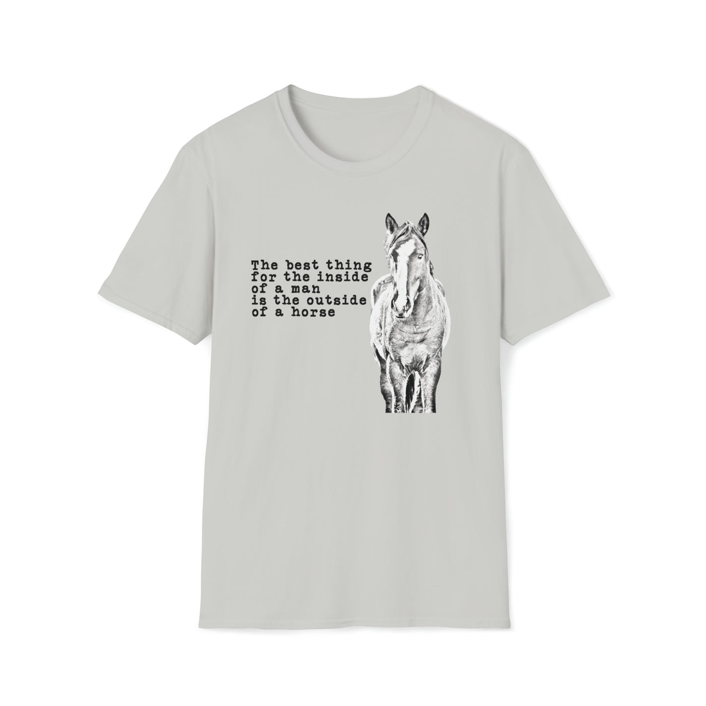 The Outside Of The Horse Graphic T-Shirt