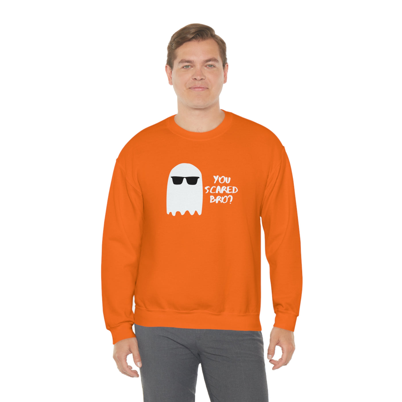 You Scared, Bro? Crewneck Sweatshirt