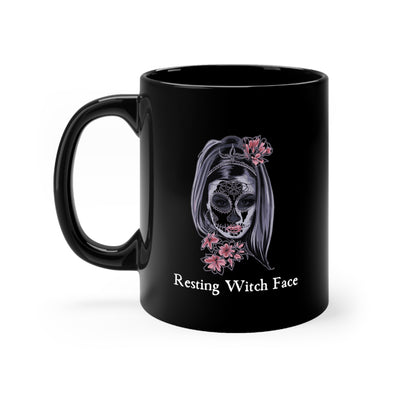 Resting Witch Face 11oz Ceramic Mug