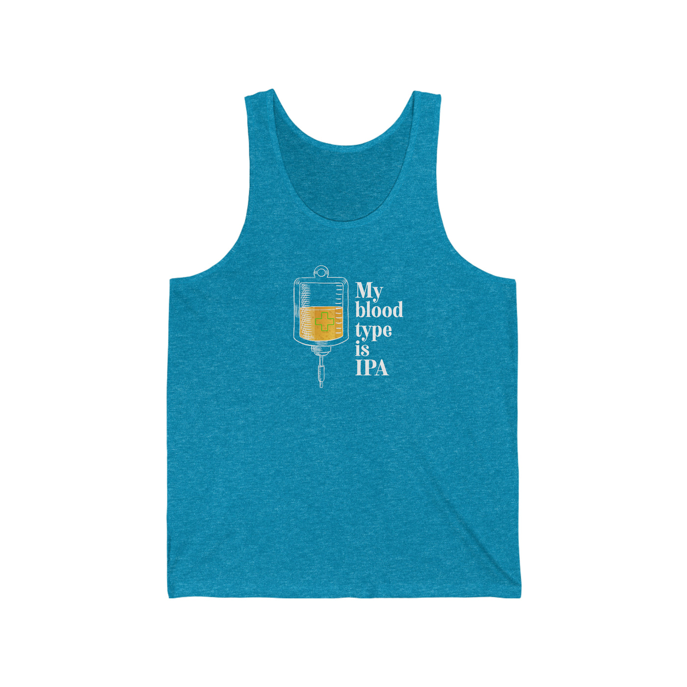 My Blood Type Is IPA Unisex Tank Top