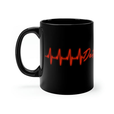 Detroit Heartbeat Ceramic 11oz Mug