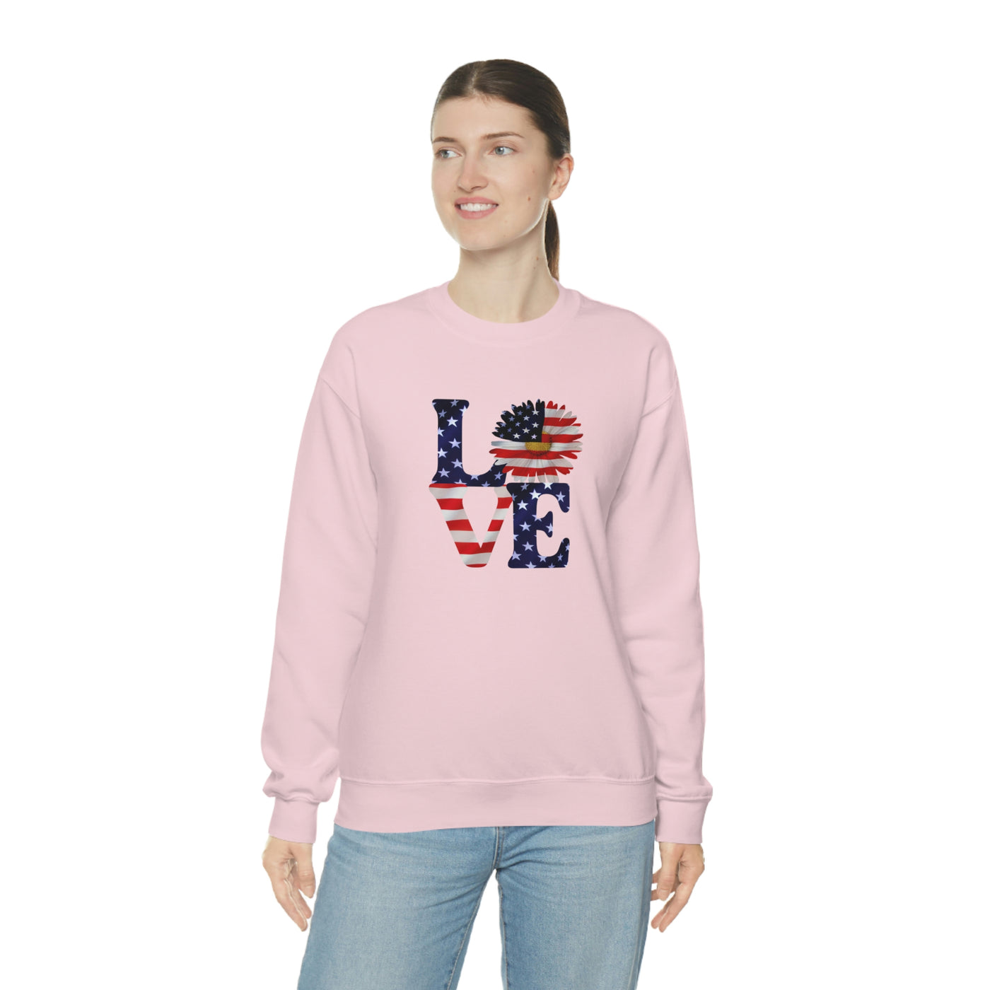 Love Freedom Crewneck Sweatshirt