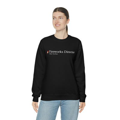 Fireworks Director - You Run. I Run. Crewneck Sweatshirt